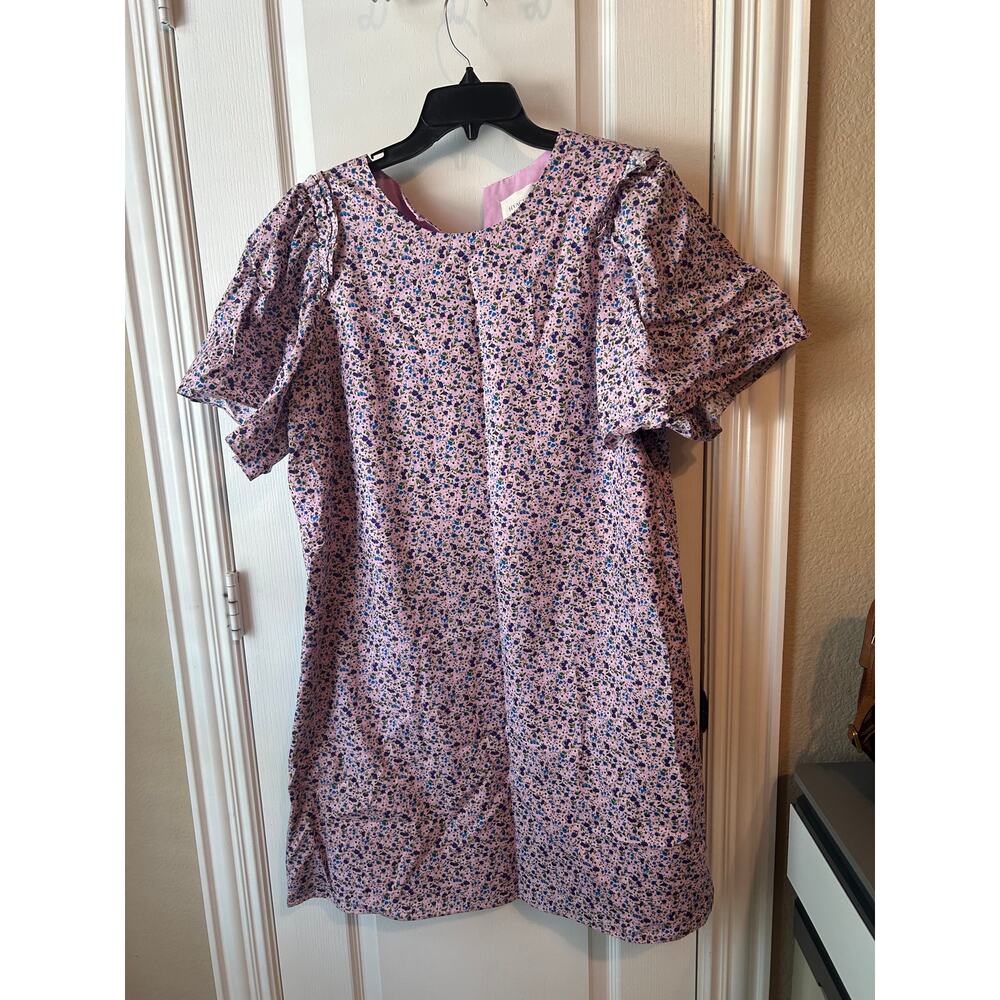 Hyacinth House Floral Pink XL Mini Dress